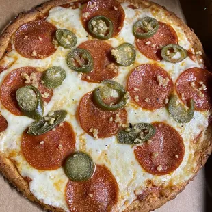 Pepperoni &amp; jalapeño