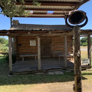 Sam Woody's cabin from 1854.