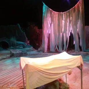 King Lear set.