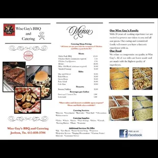 Catering Menu