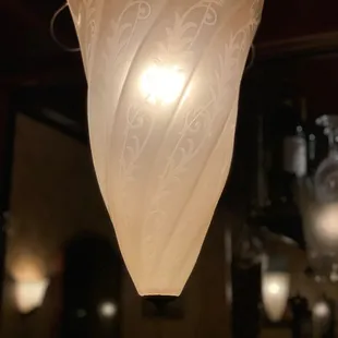 Original period lighting, beautiful