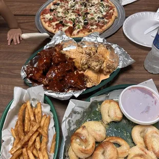 It was the great food we had