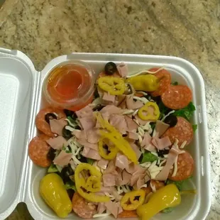 Antipasta Salad with oil&amp;Vineger!