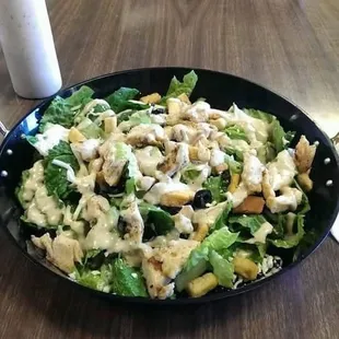 Chicken Caesar salad!