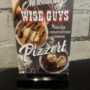 Pizzert uh yes please