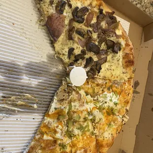 Pizza bianca, untouchable