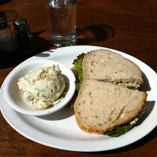 Smoked Trout Salad Sandwich