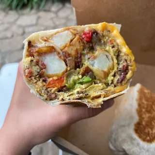 Manny's Breakfast Burrito