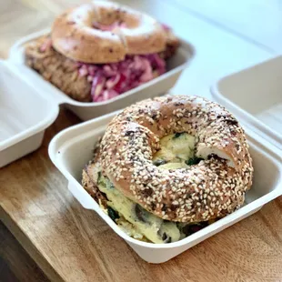 Mushroom Breakfast Sandwich