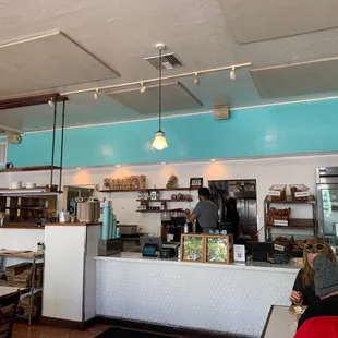 Open for business and you can sit inside!!!!