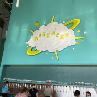 customers at the counter