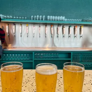 My beers of choice.. yes they are all light I am a girl who knows what she wants!