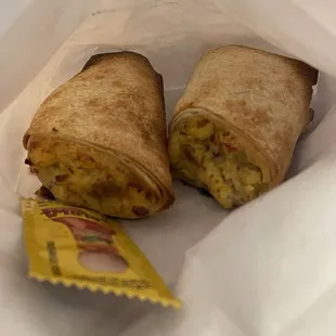 Breakfast burrito