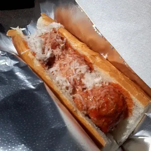 Meatball sub.