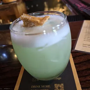 Ashley&apos;s Blues cocktail.