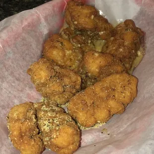 Lemon Pepper &amp; Garlic Parmesan "Wiseguy" Boneless Wings