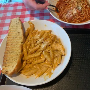 Cajun trio pasta