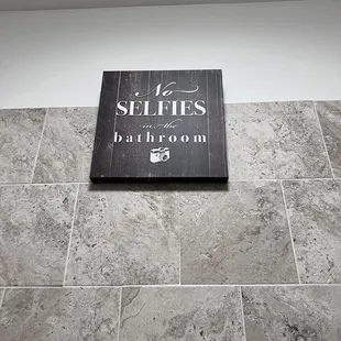 Photo taken in the bathroom