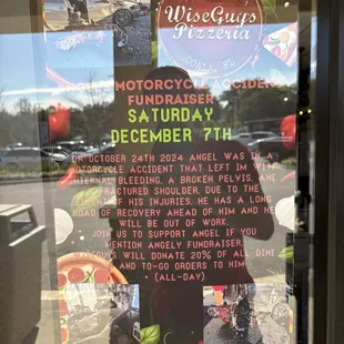 A fundraiser for Angel, who was in an accident please donate if you can.