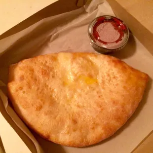 Flat calzone made by owner-2017
