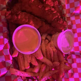 03/16/2024 chicken tenders &amp; fries