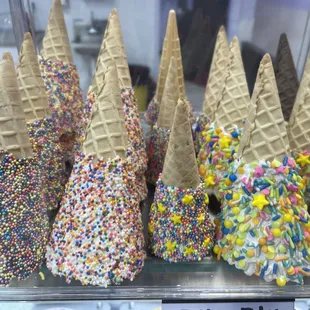 a variety of sprinkles