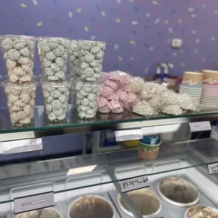 a variety of ice cream cones