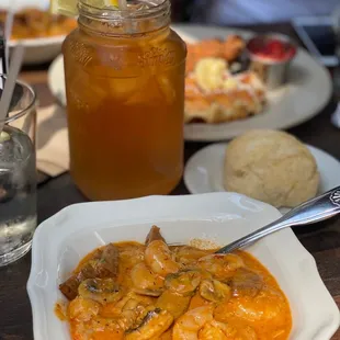 Cajun Shrimp n&apos; Cajun Shrimp &amp; Grits