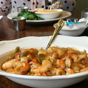 Crawfish shrimp étouffée