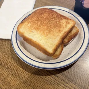 Texas toast with honey Yum