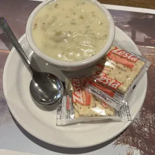 Clam Chowder..... yum