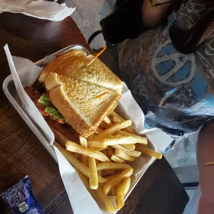 BLT, which looked delicious!