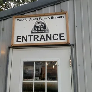 Easy to miss, watch for signs