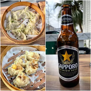 D08. Onion Beef Triangle Dumpling