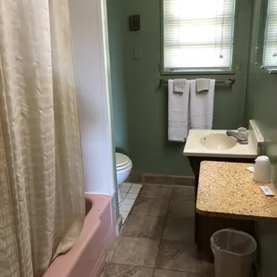 Clean bathroom