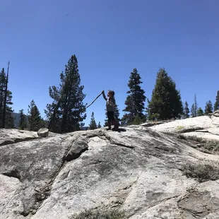 Great areas to explore. My daughter found the perfect walking stick.