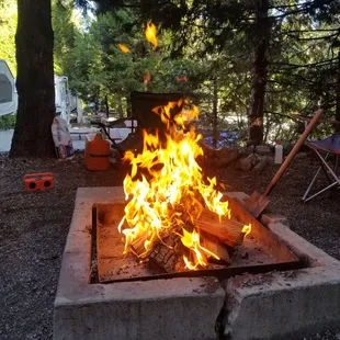 Nice fire pit