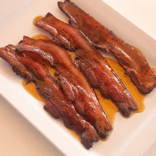 Glazed Bacon