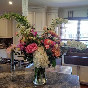 Mother's Day arrangement.