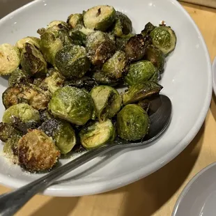 Roasted Brussels sprouts