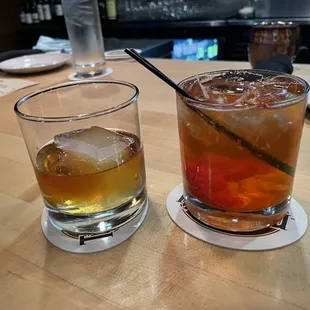 Old Fashion and Bourbon