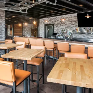 interior, sushi and sashimi