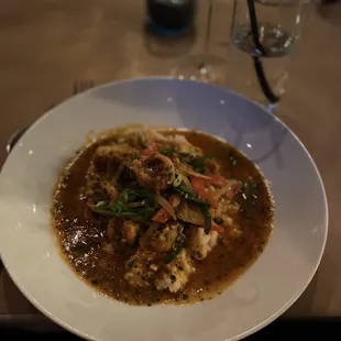 Georgia Coastal Shrimp and Grits