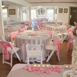 Reception setup