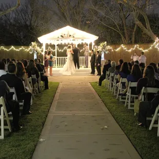 Evening ceremony.