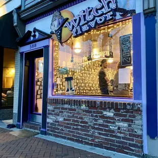 the front of the store