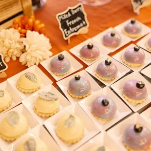 Assorted Wedding Entremets