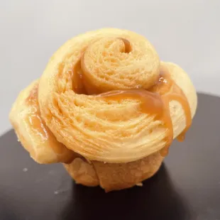 Brioche Caramel Swirl Bun