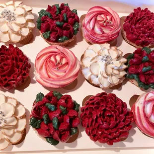 Floral Cupcakes