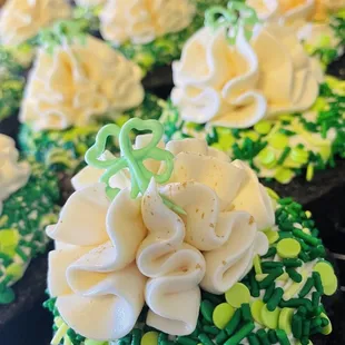 Irish Slammer Cupcakes
